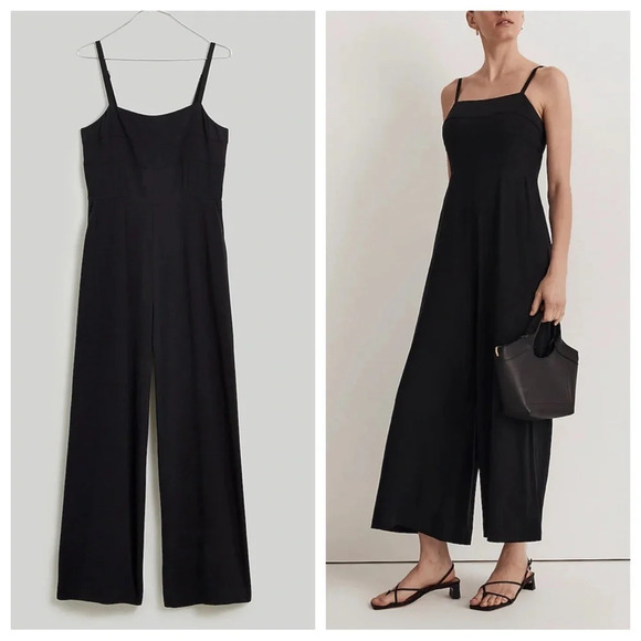 Madewell Pants - New! Madewell Square-Neck Wide-Leg Sleeveless Jumpsuit nwt 18947